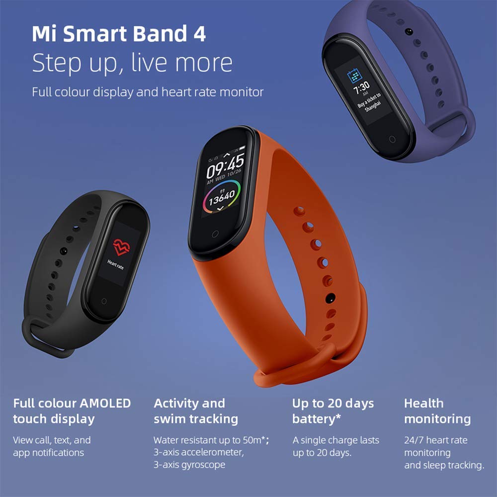 Xiaomi MI Smart Band 4 Smart Watch price in Bangladesh 2022 TechLand BD
